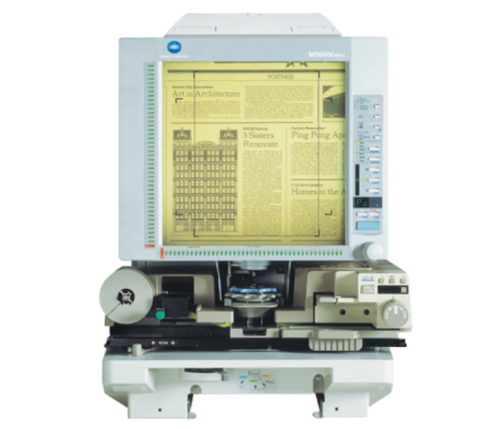 MS6000 MKII Microfilm Scanner