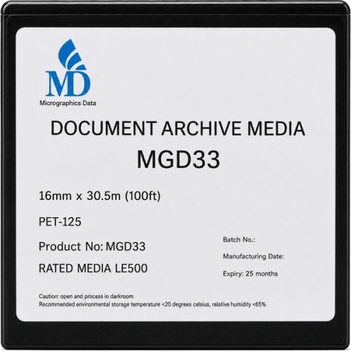 EVREX MGD-33 16mm Archive Media