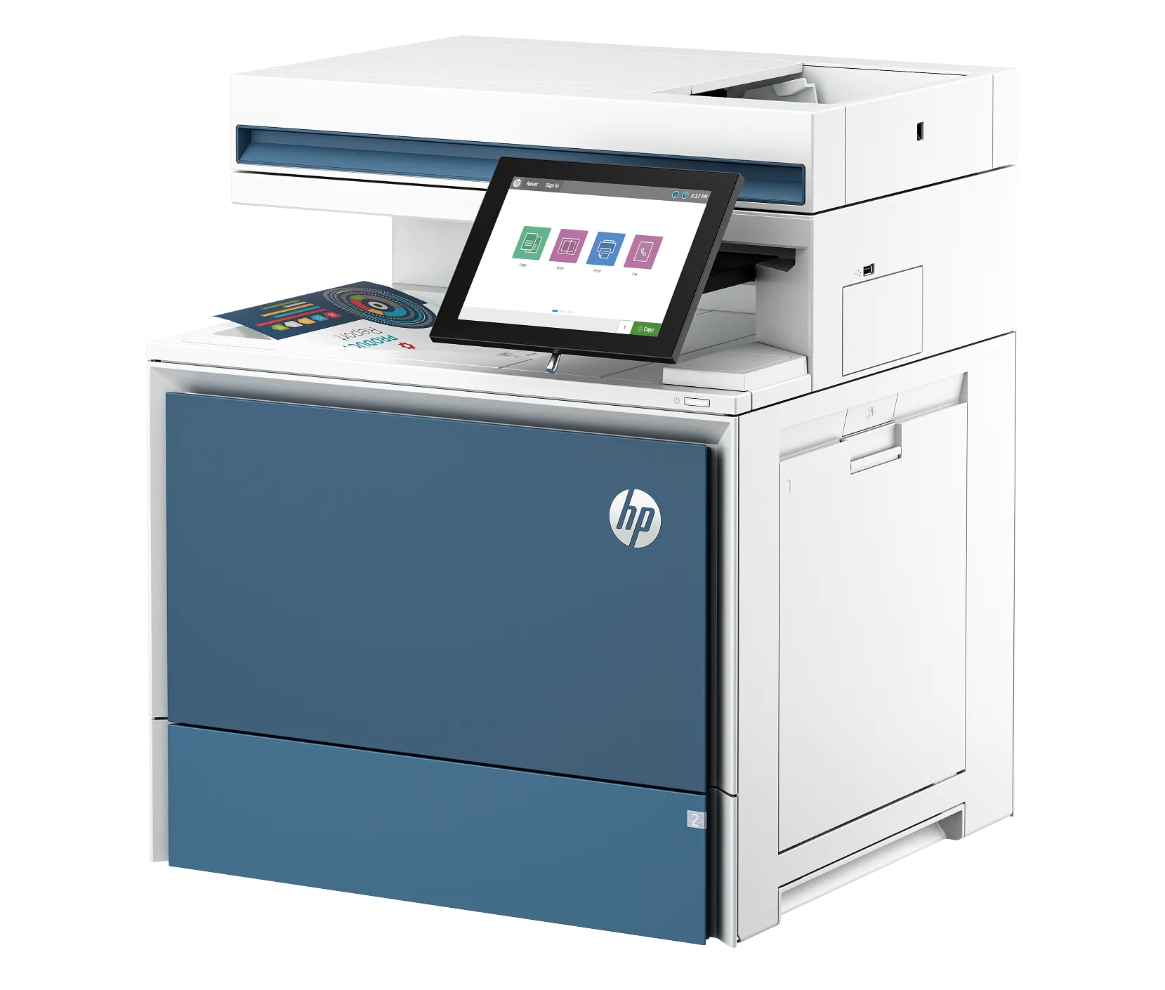 HP Color LaserJet Enterprise MFP 5800dn, AI-capable